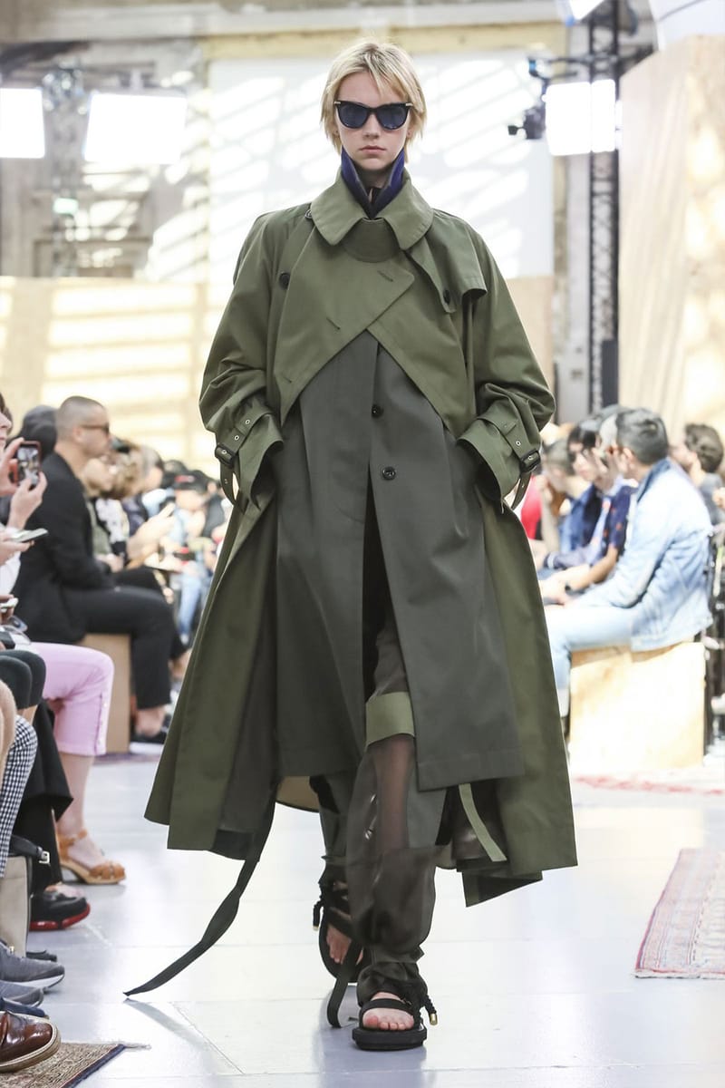Sacai Paris Fashion Week Mens SS20 Runway Presentation