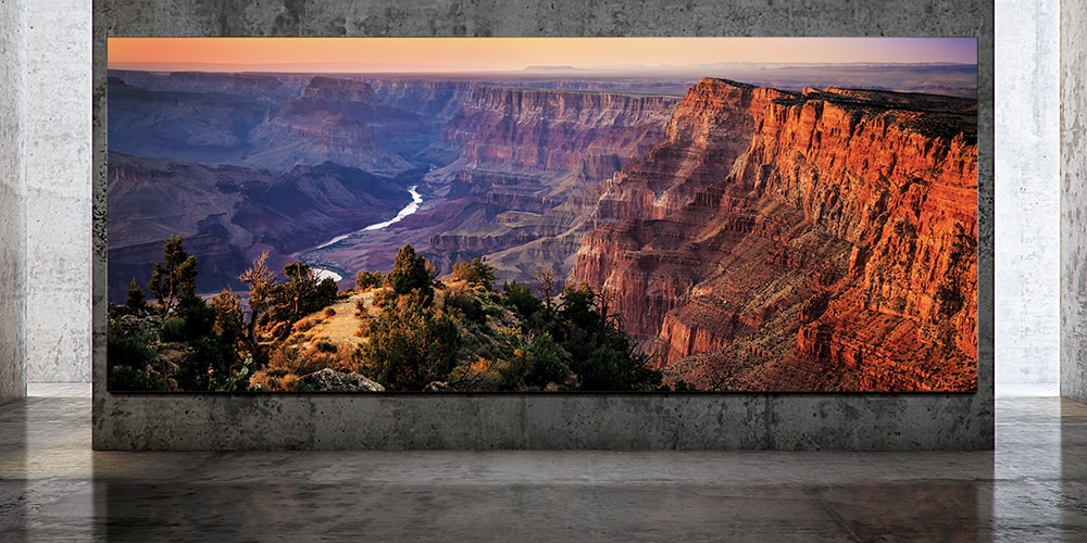 Samsung анонсирует роскошный настенный телевизор с диагональю 292 дюйма