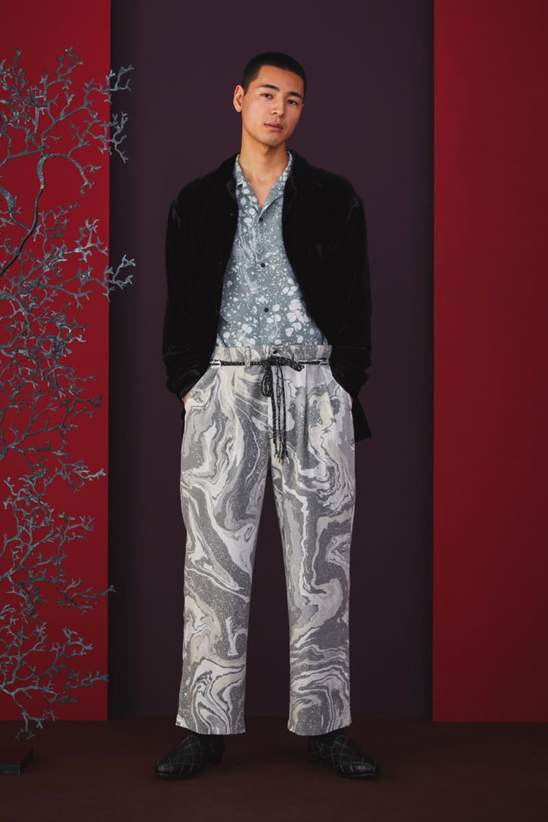 19AW sasquatchfabrix. Layered pants