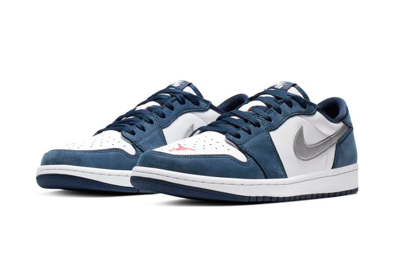 Air jordan clearance 1 low navy