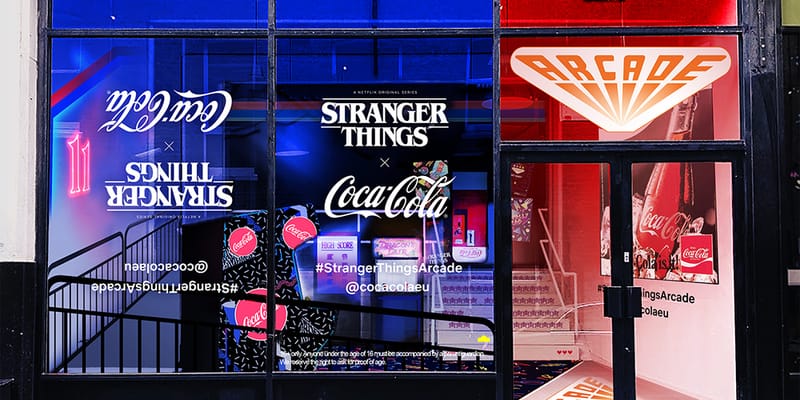 Nike stranger outlet things pop up