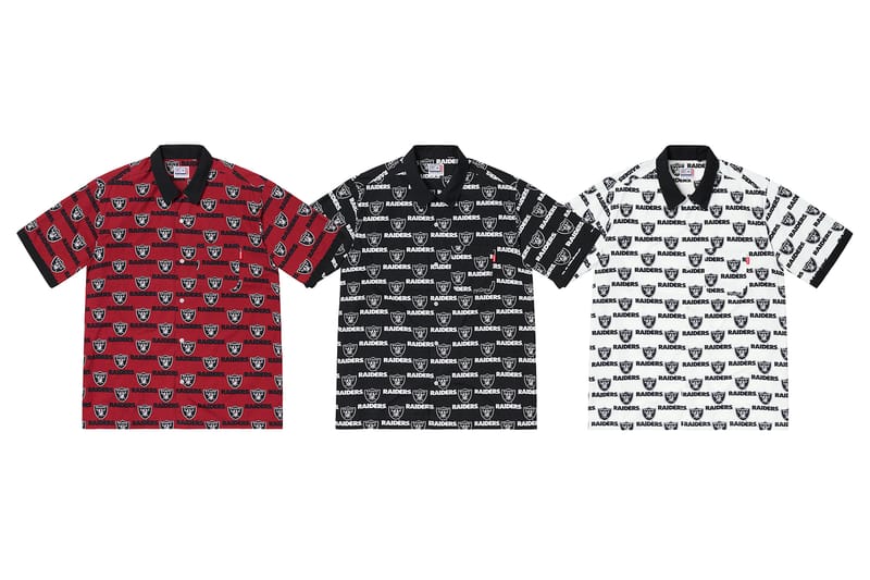 Supreme raiders clearance shirt