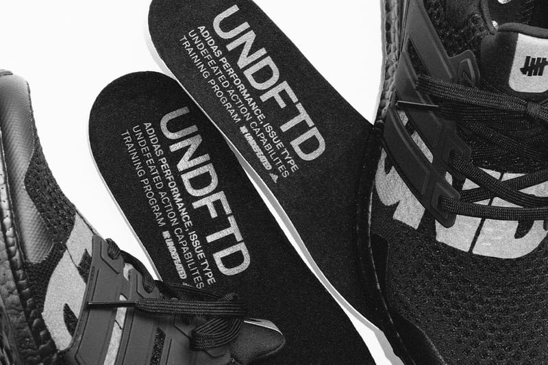 Undefeated x shop ultra boost blackout