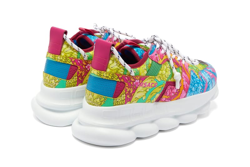 Versace best sale floral shoes