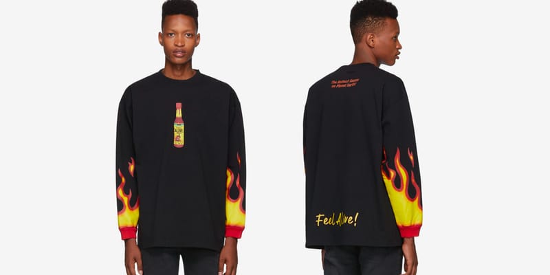 Vetements Hot Sauce T-Shirt Release | Hypebeast