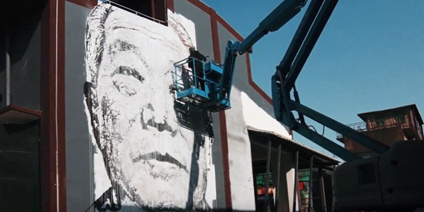 VHILS рассказывает о своей любви к Шанхаю в новом короткометражном фильме