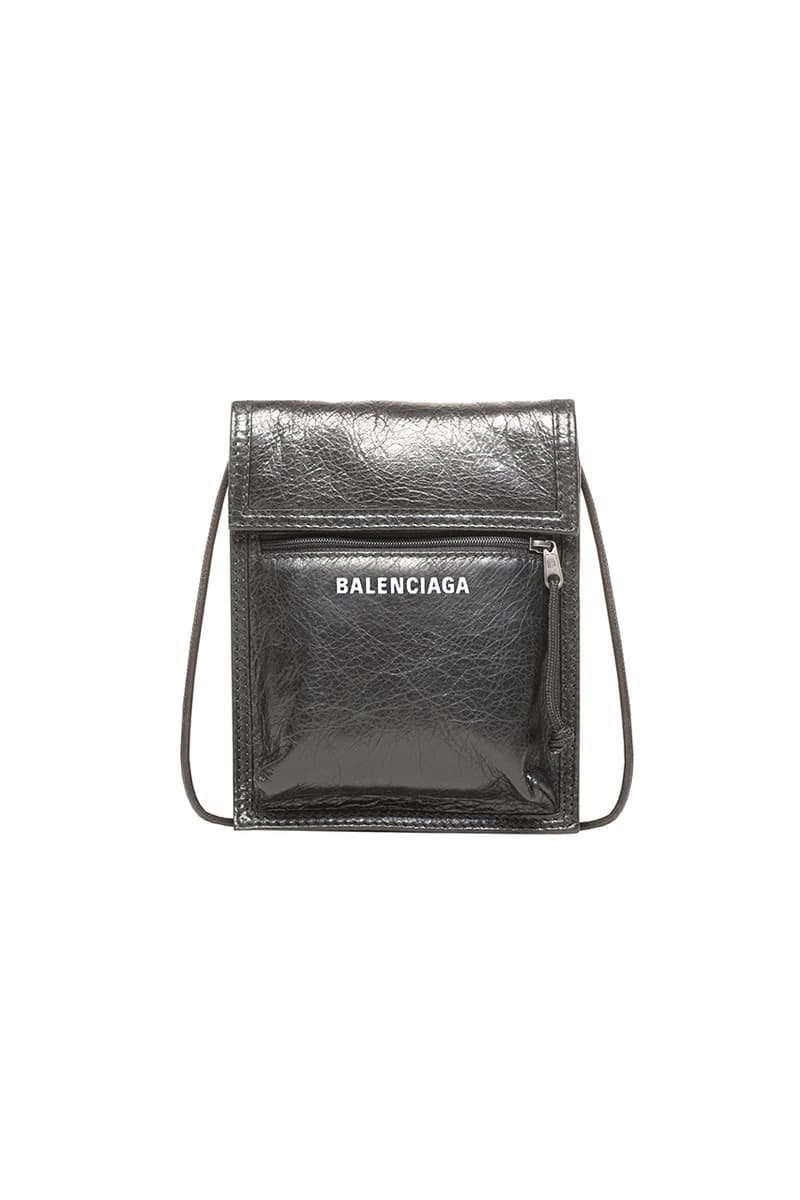 Balenciaga Leather Explorer Neck Pouch Release | Hypebeast