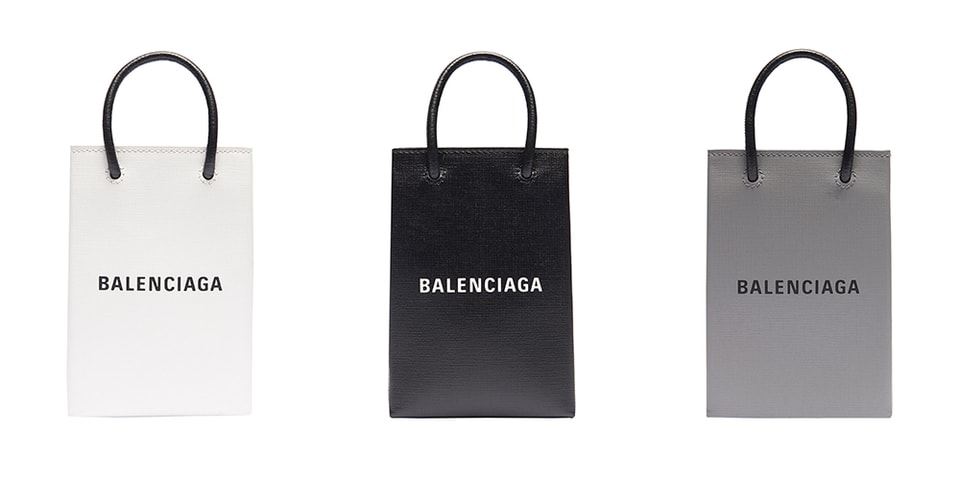 Balenciaga Phone Holder Bag Collection Release | Hypebeast