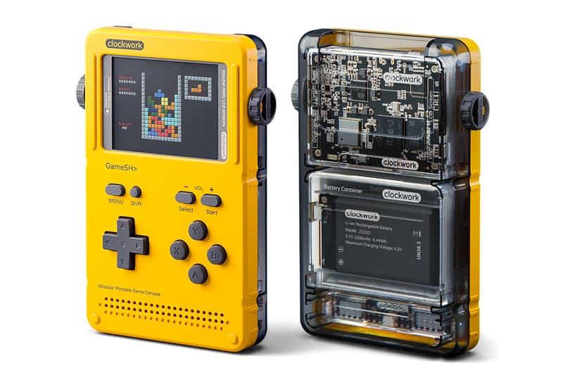 Clockwork GameShell Open Source Retro Console HYPEBEAST