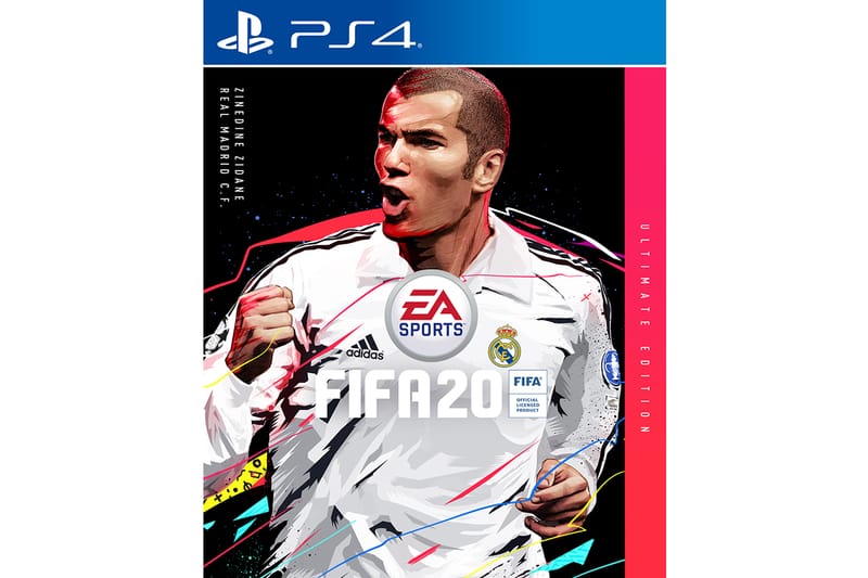 FIFA 20 Ultimate Edition Cover With Zinedine Zidane Hypebeast