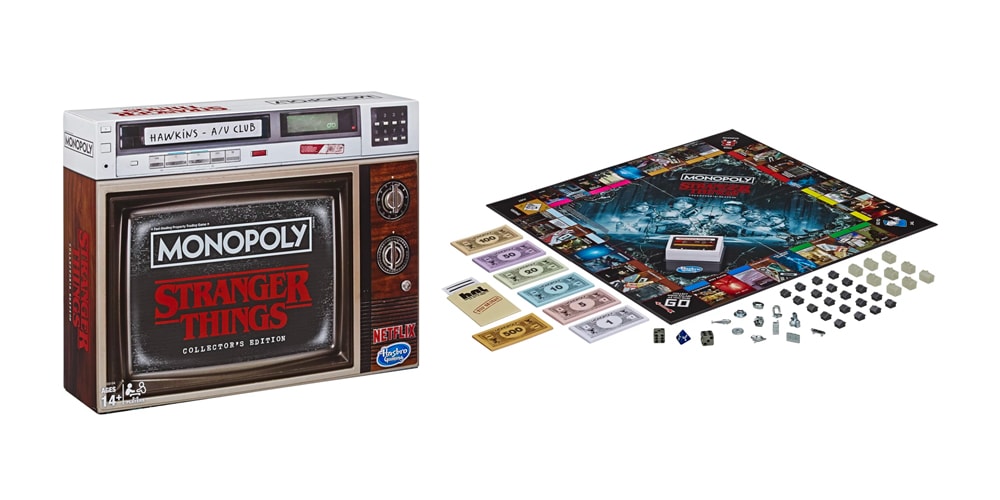 Hasbro выпускает коллекционное издание «Очень странных дел» для Monopoly
