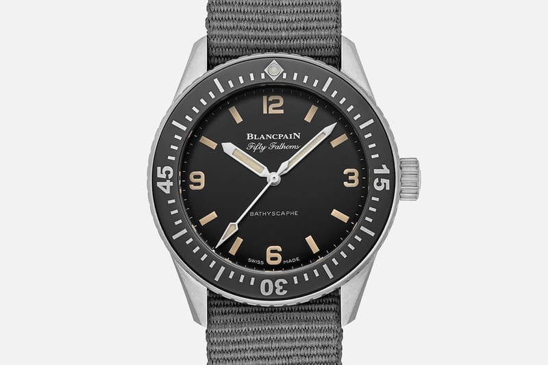 Blancpain fifty fathoms bathyscaphe limited edition for hodinkee sale