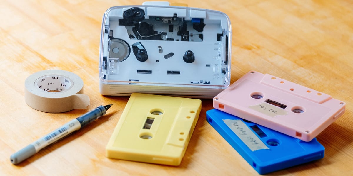 This Is the World's First Audio Cassette Tape Player With Wireless  Bluetooth 5.0