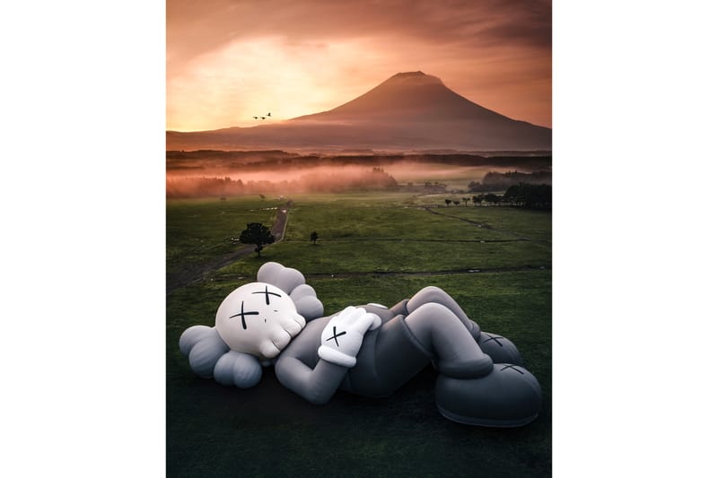 KAWS:HOLIDAY' Mount Fuji Exhibition Opening | Hypebeast