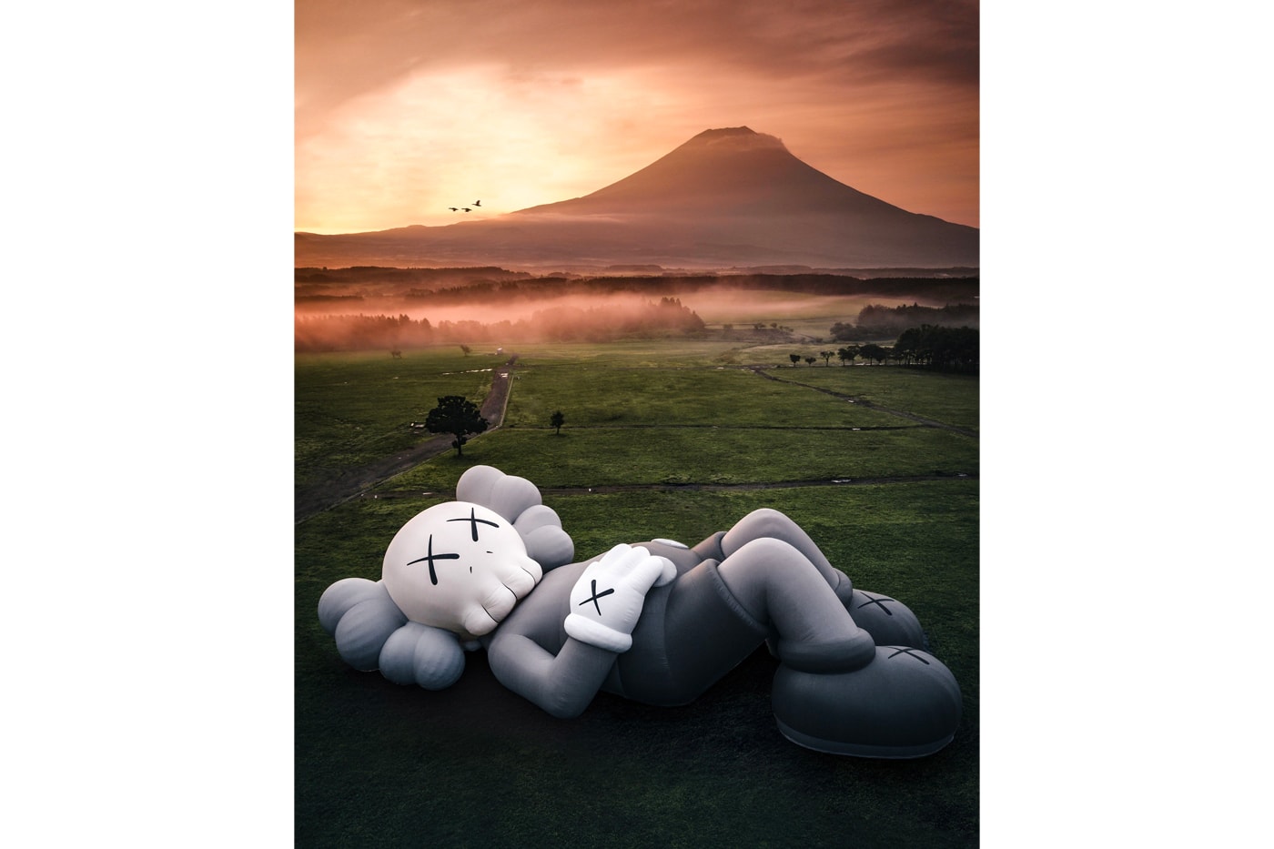 'KAWS:HOLIDAY' Mount Fuji Exhibition Opening | Hypebeast