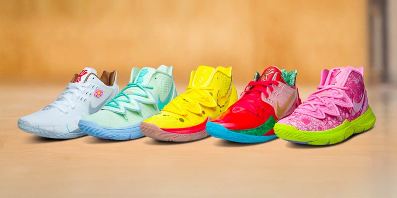 Kyrie irving sale spongebob collection