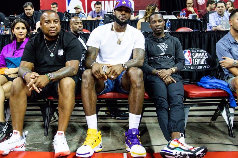 Lebron wearing hot sale lebron 3