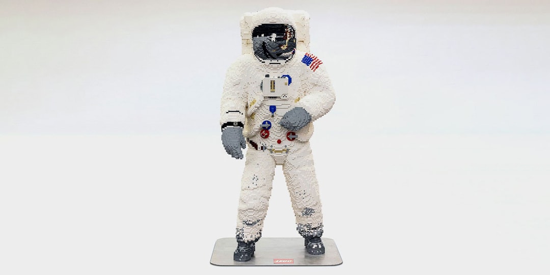 LEGO построила астронавта в натуральную величину в честь Аполлона-11