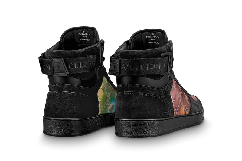 Louis vuitton rivoli sneaker hot sale black