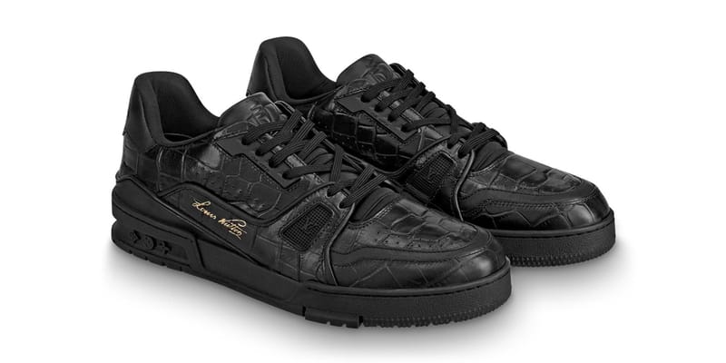 Louis vuitton deals black trainers