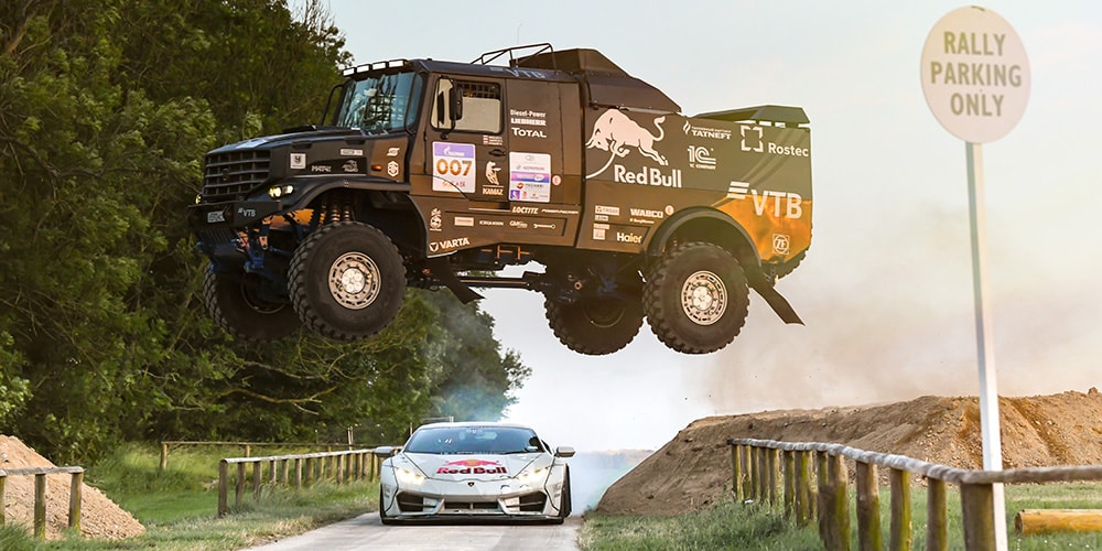 Mad Mike и Red Bull дебютируют на хардкорном дрифтовом Lamborghini Huracán “NIMBUL”
