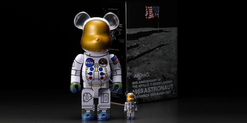 Medicom Toy Drops NASA и шедевр BE@RBRICK Collabs