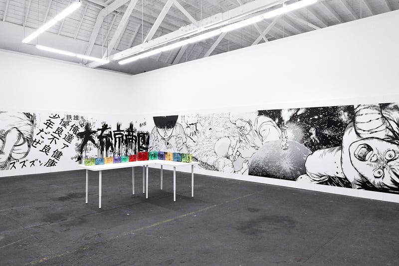 nana-nana x AKIRA ART WALL x Kosuke Kawamura Exhibition | Hypebeast