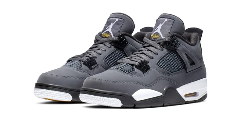 Jordan 4 cool grey grade school hotsell