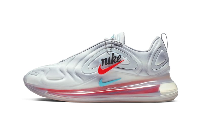 Nike Air Max 720 Grey Red Teal Colorway Release Hypebeast