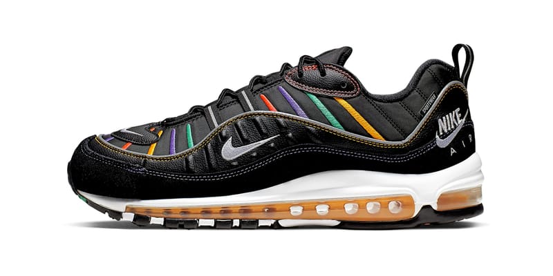 Nike Air Max 98 Windbreaker Black Green Release Hypebeast