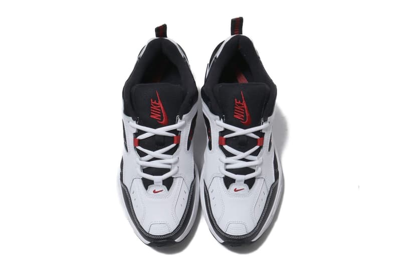 nike m2k tekno white red