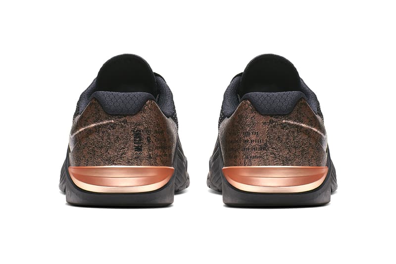 nike metcon black and rose gold