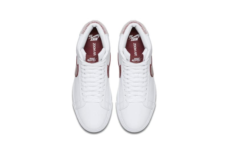 Blazer sb low outlet red white gold