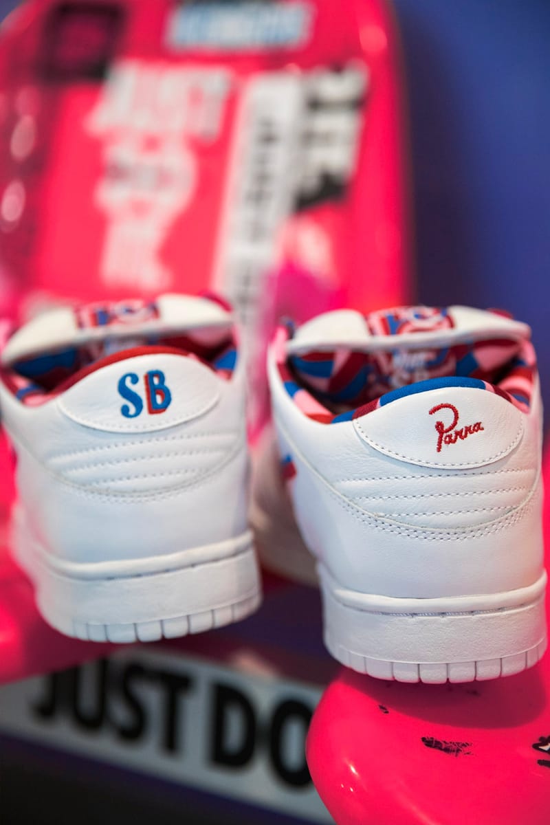 Nike sb store x parra apparel