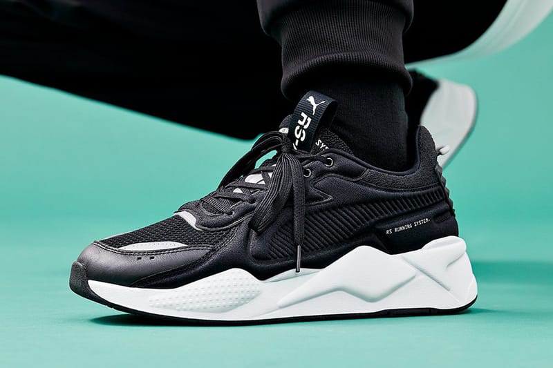 Puma running cheap system black