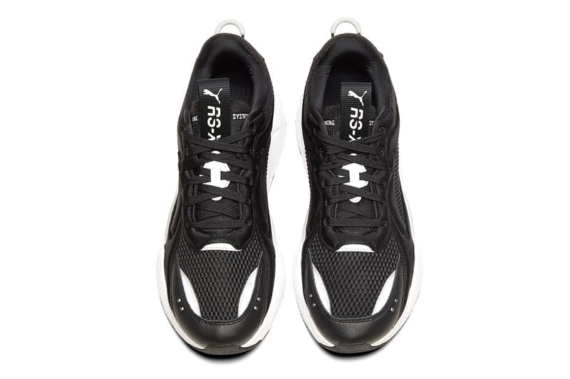 Puma rsx softcase black cheap trainers