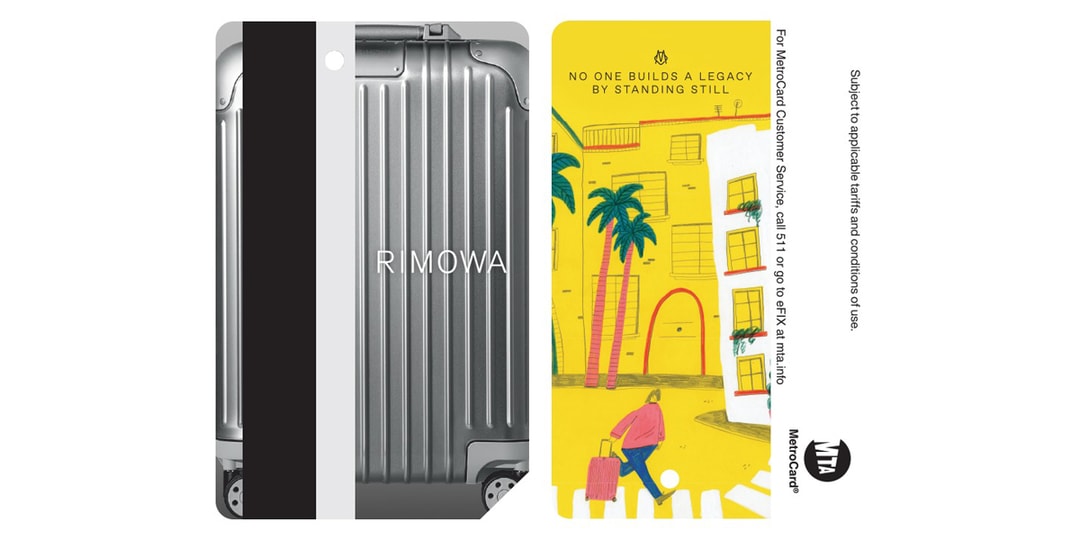 RIMOWA выпускает специальные карты NYC MetroCard для кампании «Never Still»