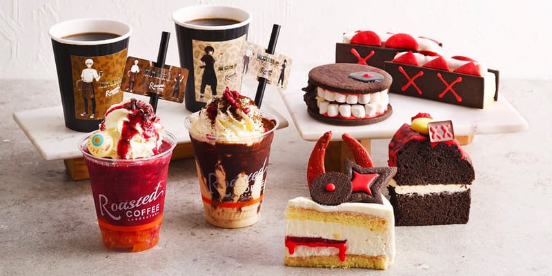 Roasted COFFEE LABORATORY 'Tokyo Ghoul'-Themed Menu | Hypebeast