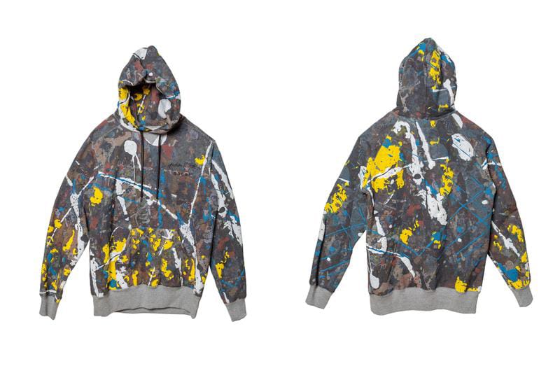 sacai and Jackson Pollock Studios Create Drip Painted Collection | Hypebeast