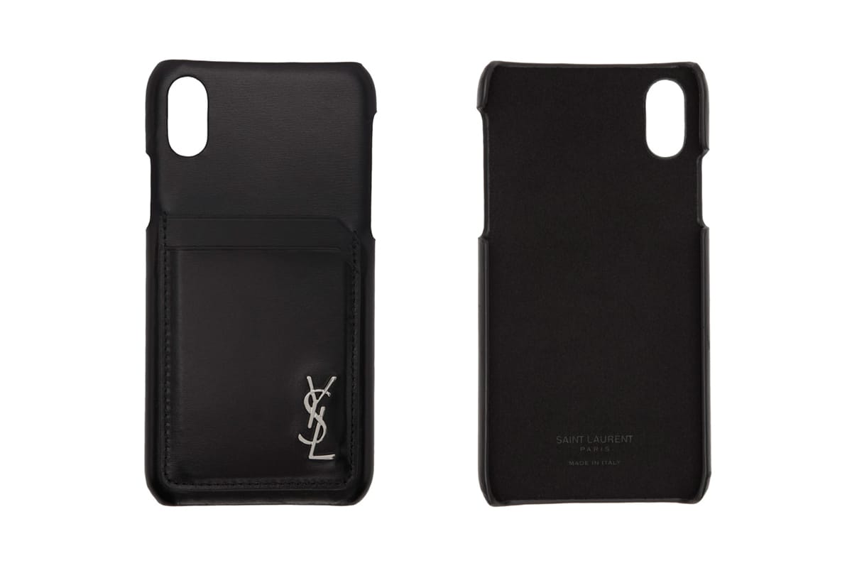Saint Laurent Leather iPhone Case Release Info | Hypebeast