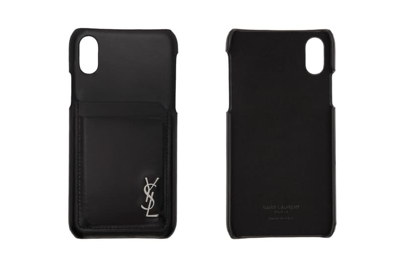Saint Laurent Leather iPhone Case Release Info HYPEBEAST