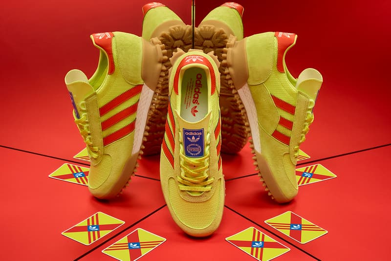 adidas marathon tr yellow and red
