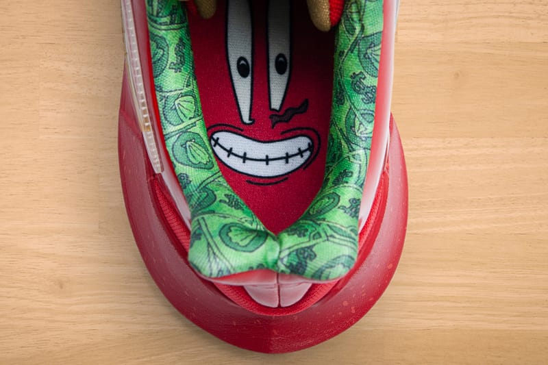 Mr krabs outlet spongebob shoes