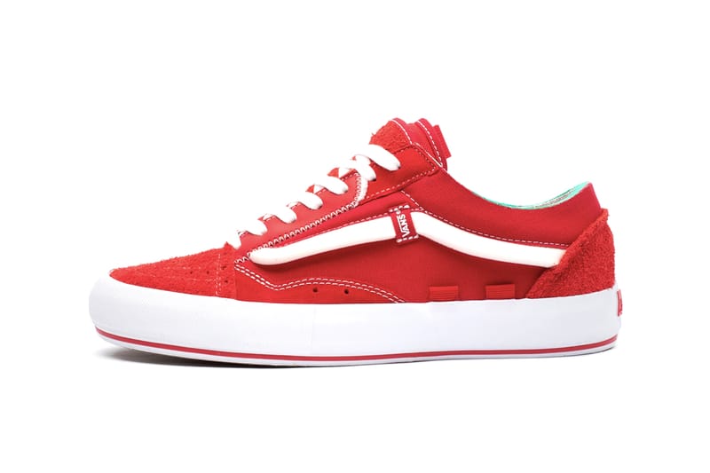 Vans old skool store cap lx regrind red