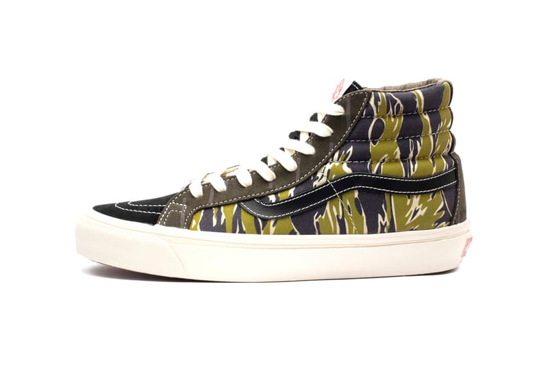 Vans tiger 2024 camo sk8 hi