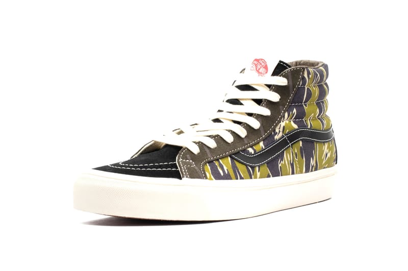 Vans tiger outlet camo sk8 hi