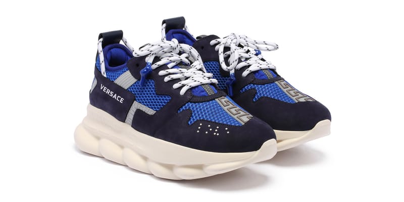 Blue chain reaction shoes on sale