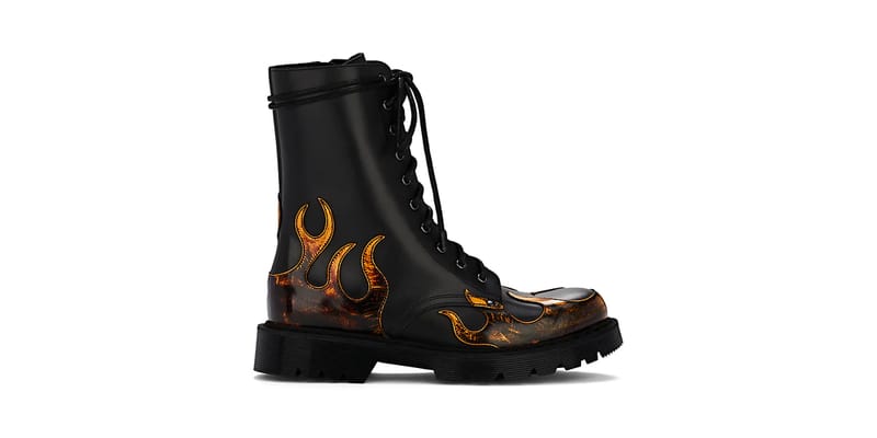 Flame hot sale motorcycle boots