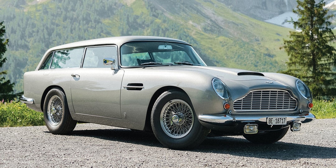 Редкий Aston Martin DB5 Shooting Brake 1965 года выставлен на аукцион