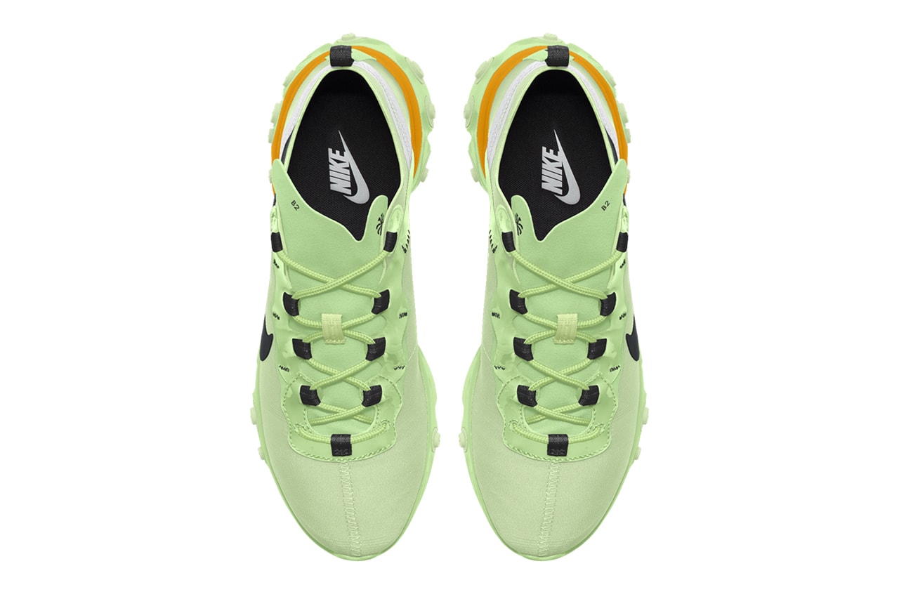 neon nike react